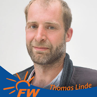 Freie Wähler Suhl Wahl-Plakat: Thomas Linde