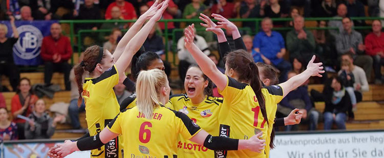 1. Volleyball-Bundesliga-Frauen-Team des VfB Suhl Lotto Thüringen (Foto: VfB Suhl Lotto Thüringen)